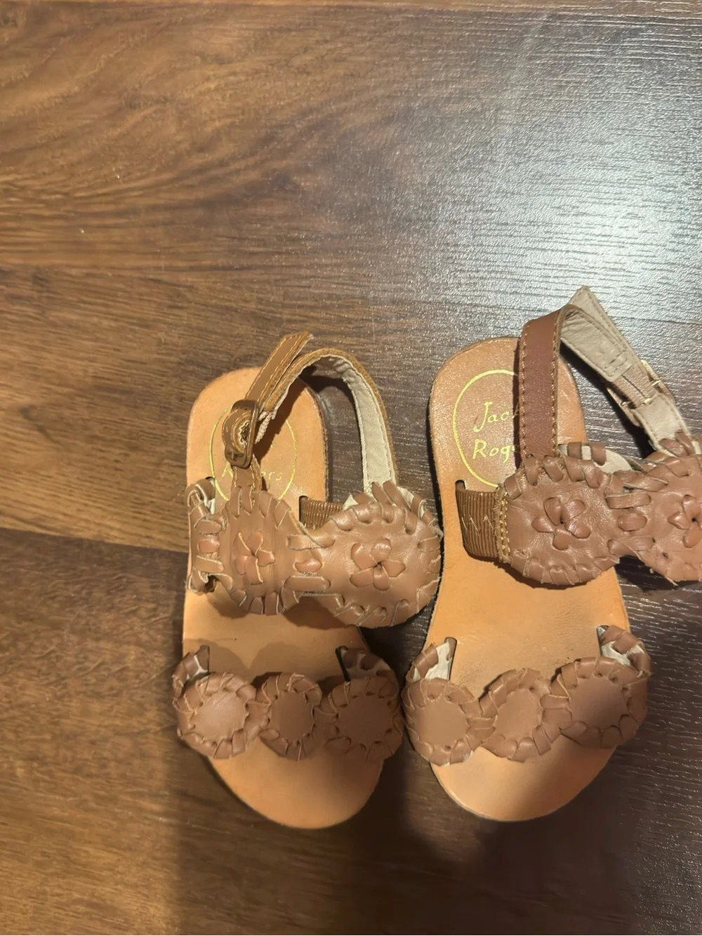 Jack Rogers kids leather